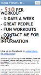 Mobile Screenshot of menafitnesstraining.com